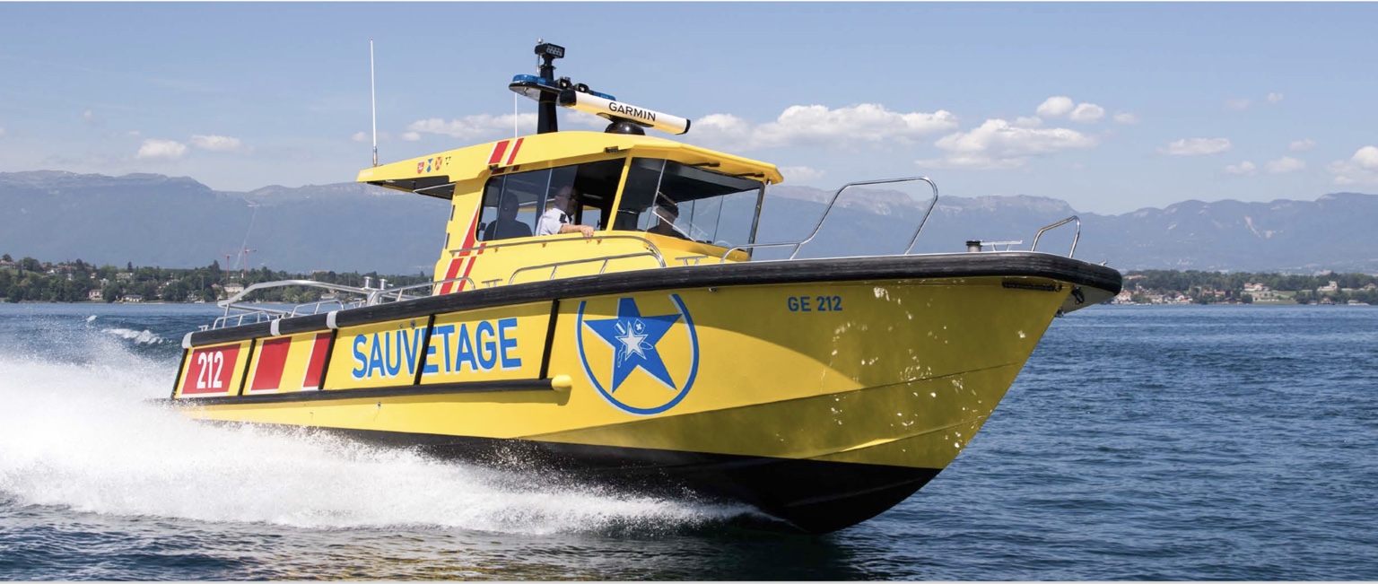 Bateau Anemos du Sauvetage Bellevue-Genthod